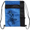 Custom Print Color Block Drawstring Backpack Thumbnail