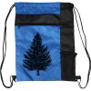Custom Print Color Block Drawstring Backpack Thumbnail