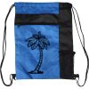 Custom Print Color Block Drawstring Backpack Thumbnail