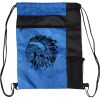 Custom Print Color Block Drawstring Backpack Thumbnail