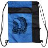 Custom Print Color Block Drawstring Backpack Thumbnail