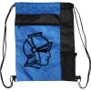 Custom Print Color Block Drawstring Backpack Thumbnail