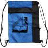 Custom Print Color Block Drawstring Backpack Thumbnail