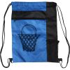 Custom Print Color Block Drawstring Backpack Thumbnail