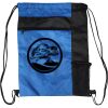 Custom Print Color Block Drawstring Backpack Thumbnail