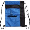 Custom Print Color Block Drawstring Backpack Thumbnail