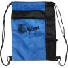 Custom Print Color Block Drawstring Backpack Thumbnail