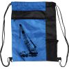 Custom Print Color Block Drawstring Backpack Thumbnail