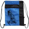 Custom Print Color Block Drawstring Backpack Thumbnail