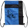 Custom Print Color Block Drawstring Backpack Thumbnail