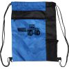 Custom Print Color Block Drawstring Backpack Thumbnail