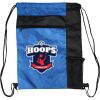 Custom Print Color Block Drawstring Backpack Thumbnail