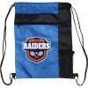 Custom Print Color Block Drawstring Backpack Thumbnail
