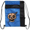 Custom Print Color Block Drawstring Backpack Thumbnail