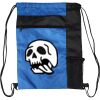 Custom Print Color Block Drawstring Backpack Thumbnail