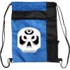 Custom Print Color Block Drawstring Backpack Thumbnail