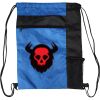 Custom Print Color Block Drawstring Backpack Thumbnail