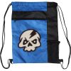 Custom Print Color Block Drawstring Backpack Thumbnail