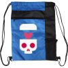 Custom Print Color Block Drawstring Backpack Thumbnail