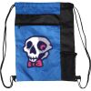 Custom Print Color Block Drawstring Backpack Thumbnail