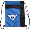 Custom Print Color Block Drawstring Backpack Thumbnail