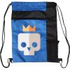 Custom Print Color Block Drawstring Backpack Thumbnail