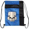 Custom Print Color Block Drawstring Backpack Thumbnail