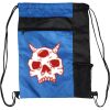 Custom Print Color Block Drawstring Backpack Thumbnail