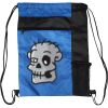 Custom Print Color Block Drawstring Backpack Thumbnail