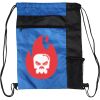 Custom Print Color Block Drawstring Backpack Thumbnail