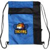 Custom Print Color Block Drawstring Backpack Thumbnail