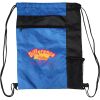 Custom Print Color Block Drawstring Backpack Thumbnail