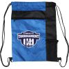 Custom Print Color Block Drawstring Backpack Thumbnail