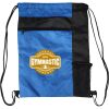 Custom Print Color Block Drawstring Backpack Thumbnail