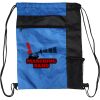 Custom Print Color Block Drawstring Backpack Thumbnail