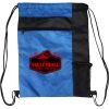 Custom Print Color Block Drawstring Backpack Thumbnail