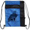 Custom Print Color Block Drawstring Backpack Thumbnail