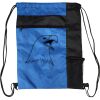 Custom Print Color Block Drawstring Backpack Thumbnail