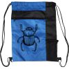 Custom Print Color Block Drawstring Backpack Thumbnail