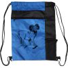 Custom Print Color Block Drawstring Backpack Thumbnail