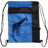 Custom Print Color Block Drawstring Backpack Thumbnail