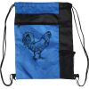 Custom Print Color Block Drawstring Backpack Thumbnail