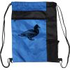 Custom Print Color Block Drawstring Backpack Thumbnail