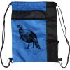 Custom Print Color Block Drawstring Backpack Thumbnail