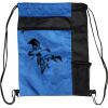 Custom Print Color Block Drawstring Backpack Thumbnail