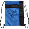 Custom Print Color Block Drawstring Backpack Thumbnail