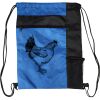 Custom Print Color Block Drawstring Backpack Thumbnail