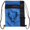 Custom Print Color Block Drawstring Backpack Thumbnail