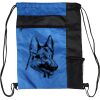 Custom Print Color Block Drawstring Backpack Thumbnail