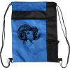 Custom Print Color Block Drawstring Backpack Thumbnail